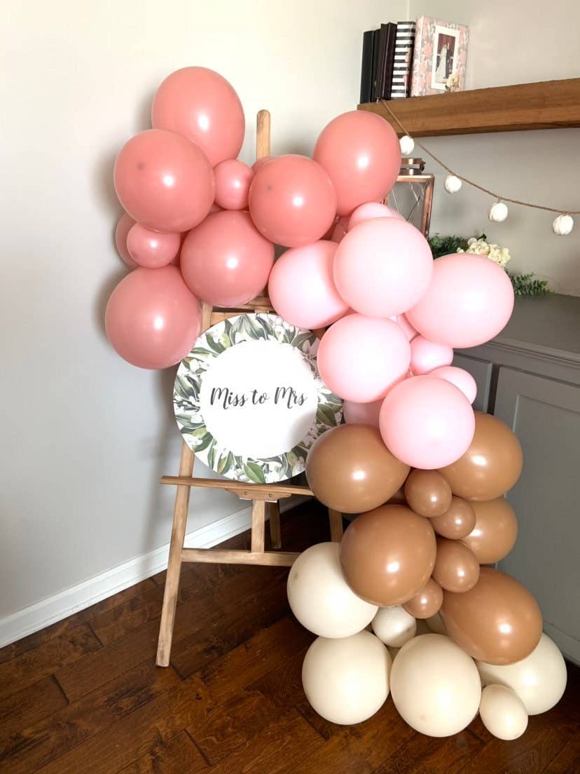 Hullaballoons - Wholesale DIY Craft Kit - Boho Balloon Garland Kit | 4-Foot DIY Balloon Garland Kit5