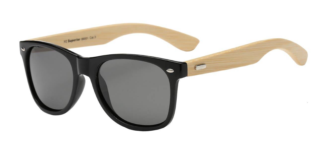 Luna Sunglasses - Vendita all'ingrosso Occhiali da sole - Unisex - Occhiali da sole unisex in bambù con lenti polarizzate7