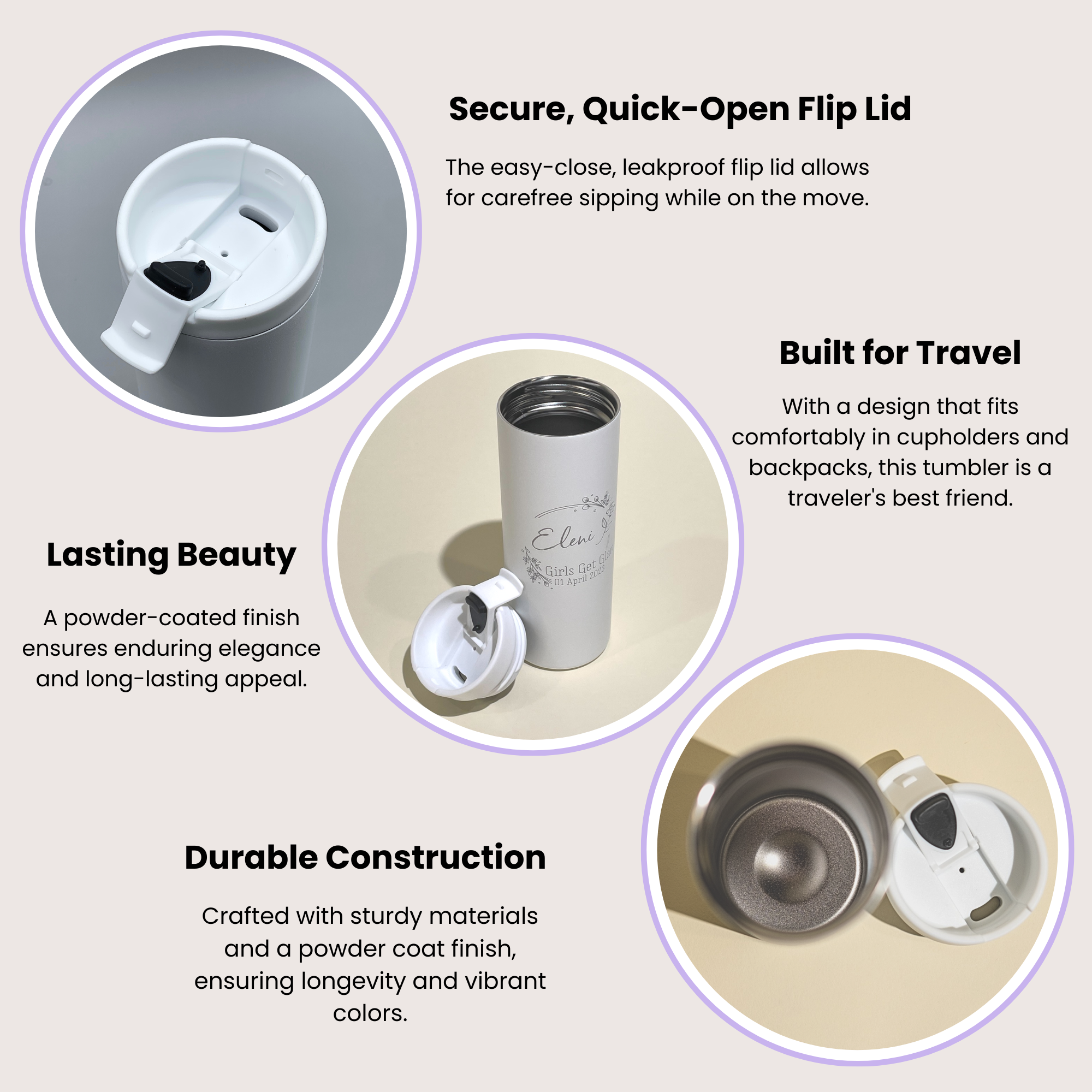 LAMOSE - Vendita all'ingrosso Bicchiere/tazza termica - Bicchiere sottile isolato con logo aziendale personalizzato inciso10