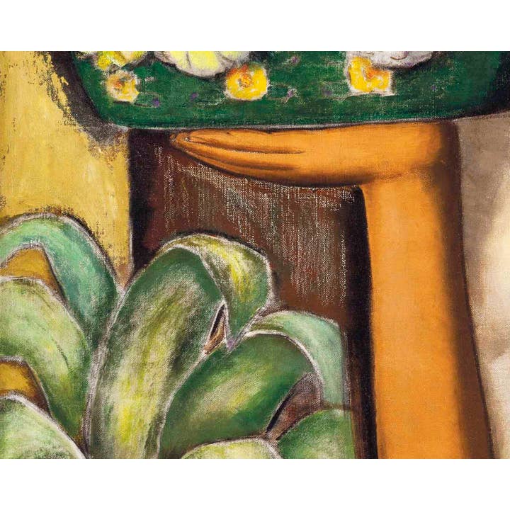 Rock Paper Scissors Wall Art – Engroshandel Kunsttryk – Kvinde med blomster | Mexicanske kunstner Alfredo Ramos Martinez | Kvindelige portrætvæg kunst | Mexicansk modernisme | Farverige print3