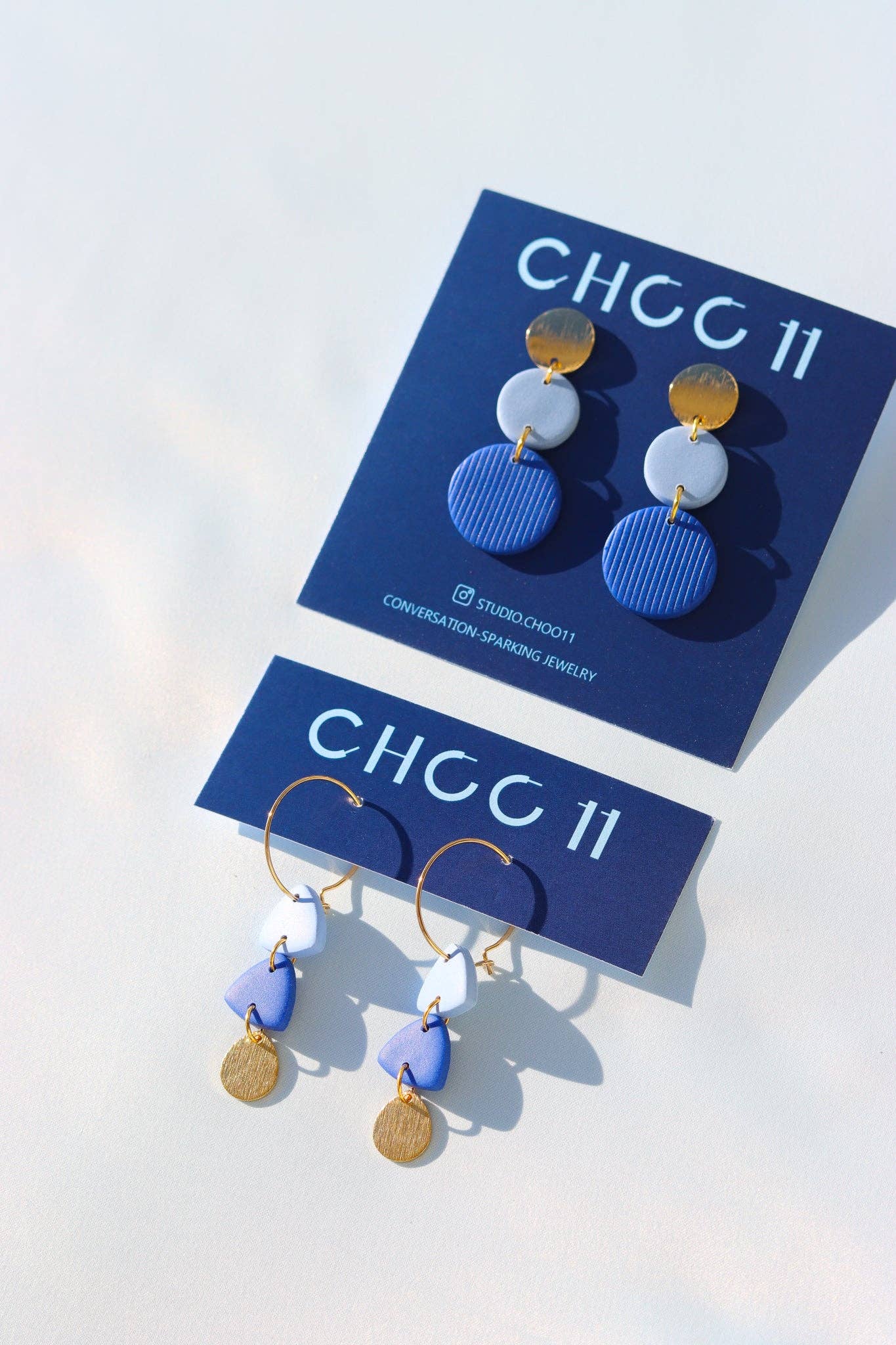 Studio Choo11 - Venta al por mayor Pendientes colgantes - PENDIENTES DE DOS TONOS4