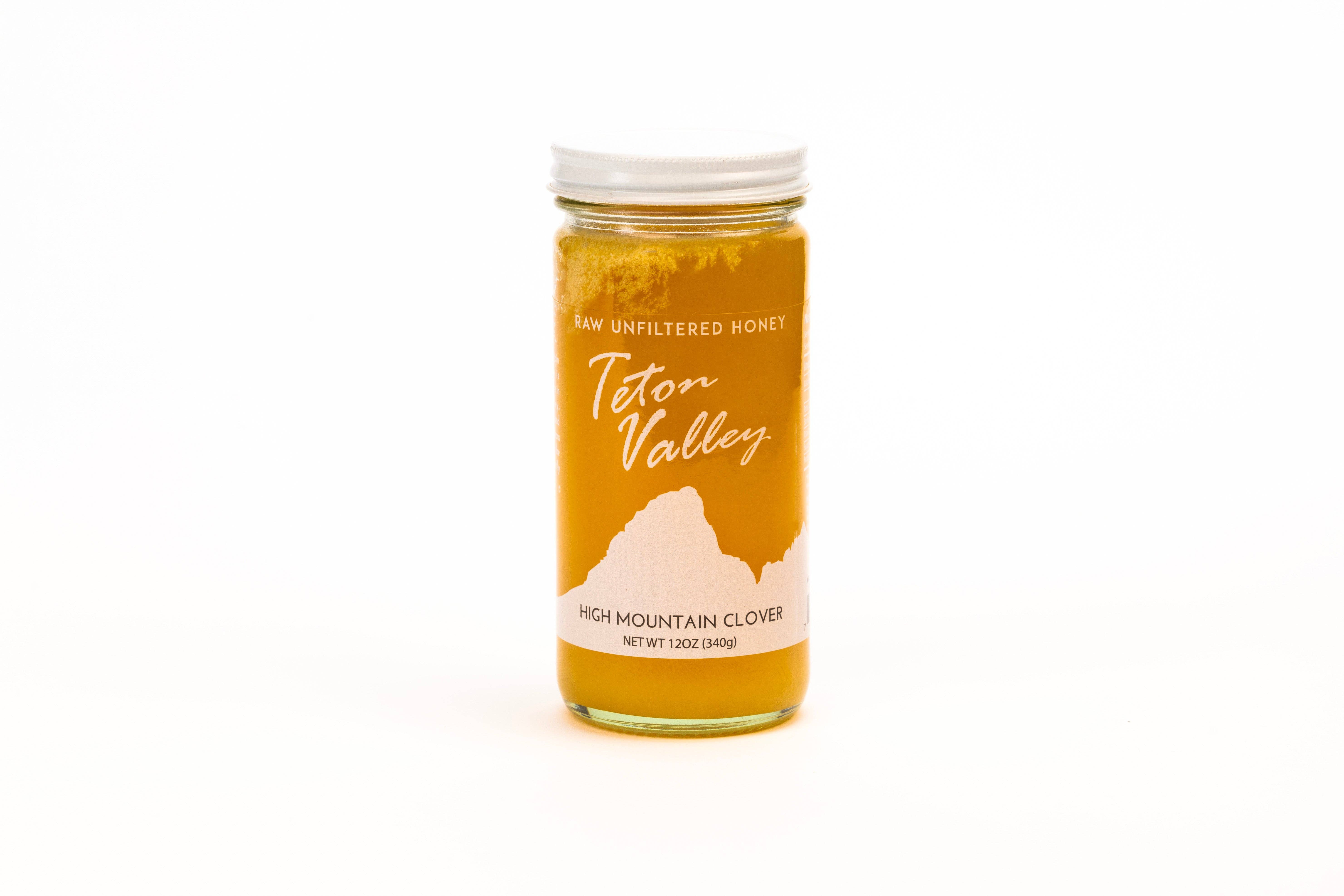 Rocky Mountain Honey Co. - Wholesale Honey - Teton Valley High Mountain Clover Honey 12oz