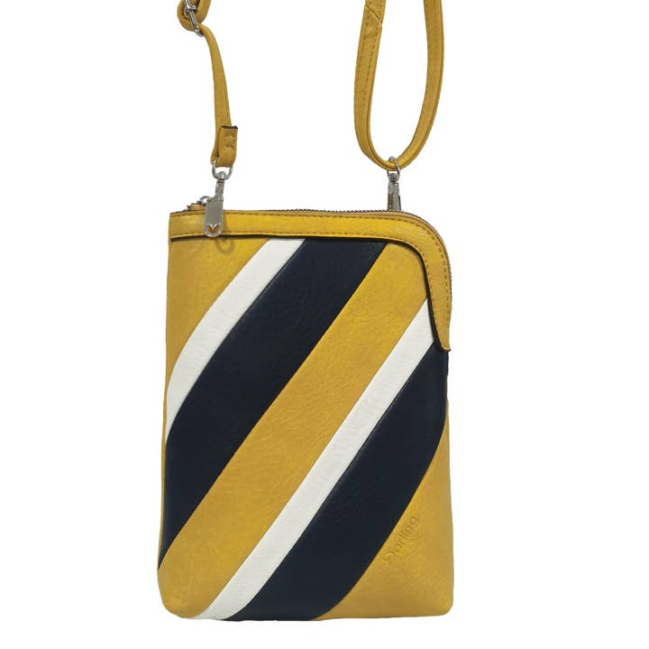 YD8022 - Multi Stripes CrossBody Bag - 5 Colors for wholesale by Darling's Canada