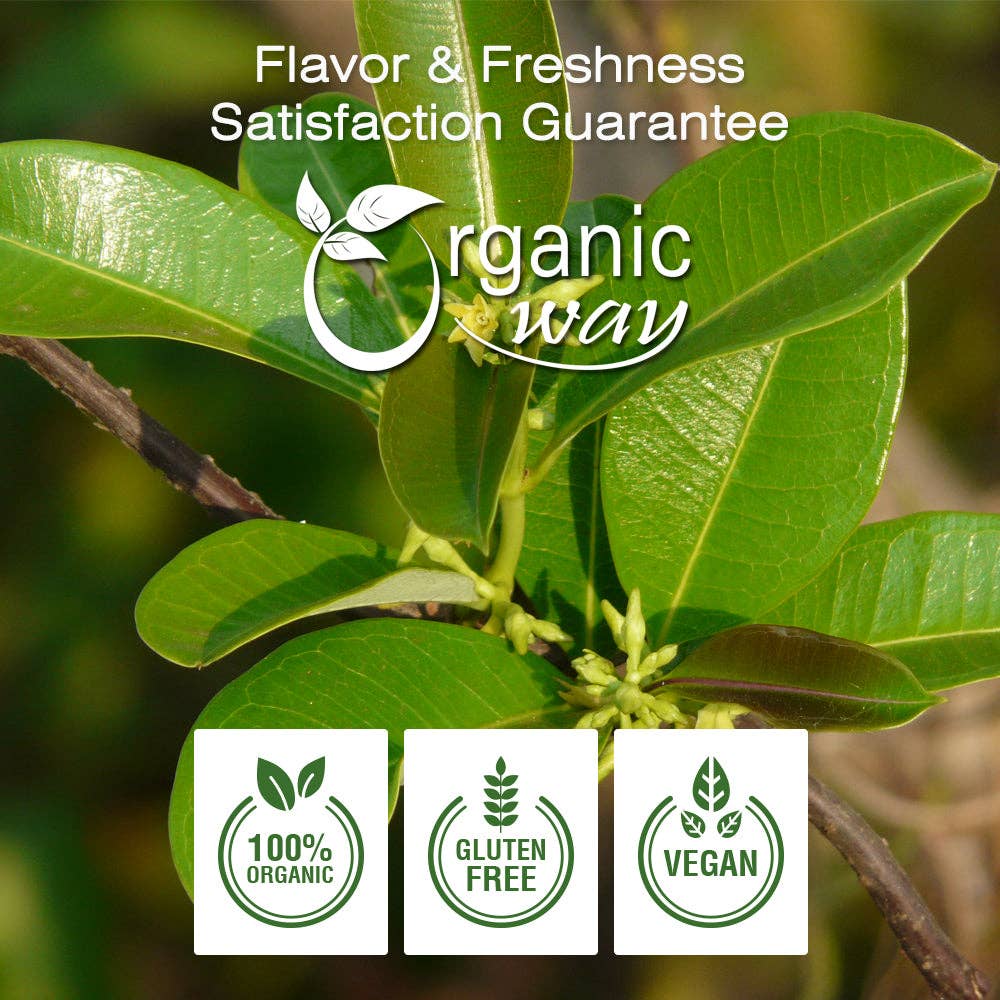 Organic Way LLC - Wholesale Loose Tea - Sarsaparilla/Anantamul Root (Hemidesmus indicus) Cut & Sifted - Herbal Tea | USDA & Kosher Certified | Vegan, Non GMO & Gluten Free | Resealable Bag | 100% Raw from India2