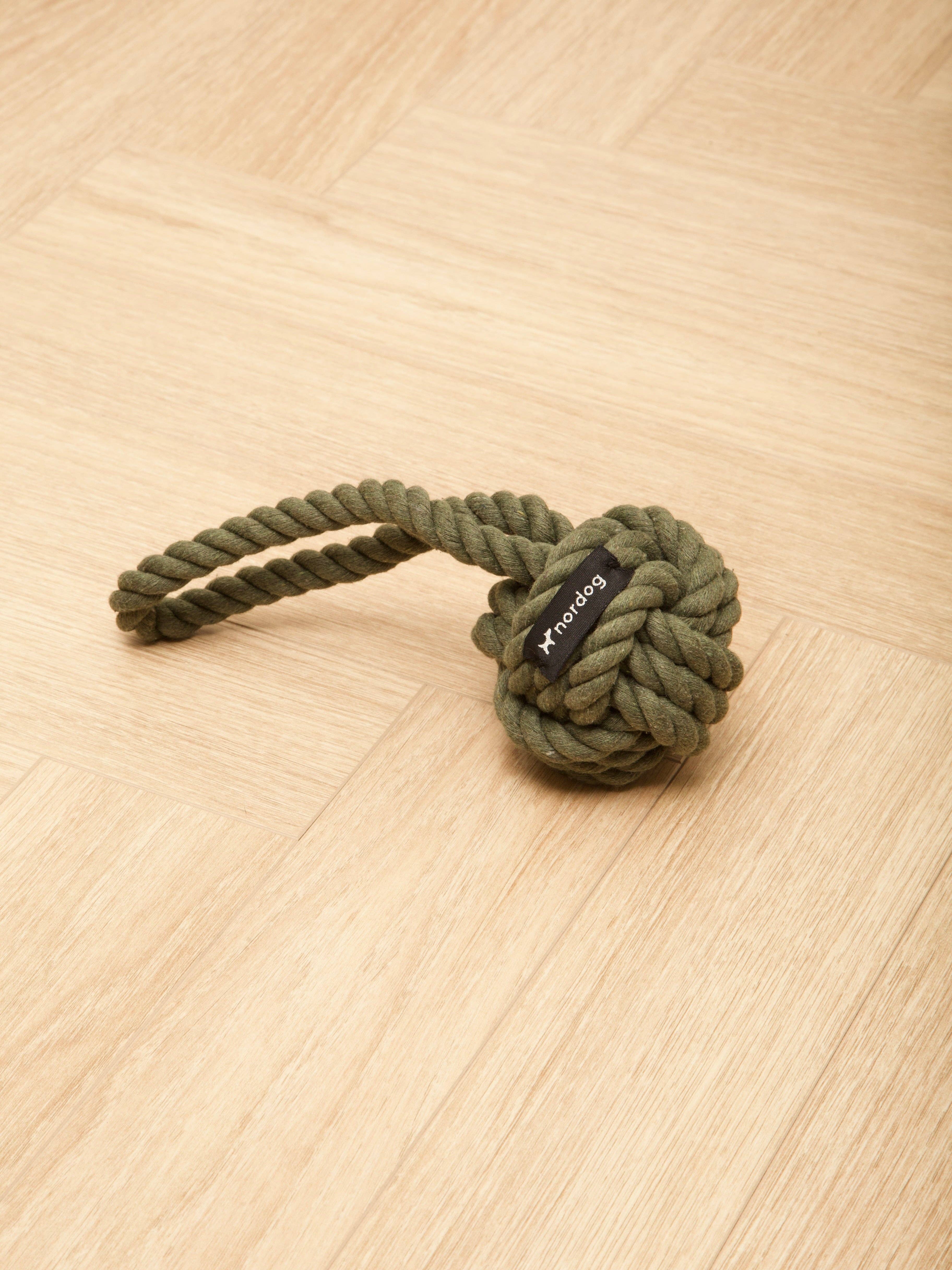 Nordog - Wholesale Pet Rope Toy - Dog - Original Rope Toy Olive4
