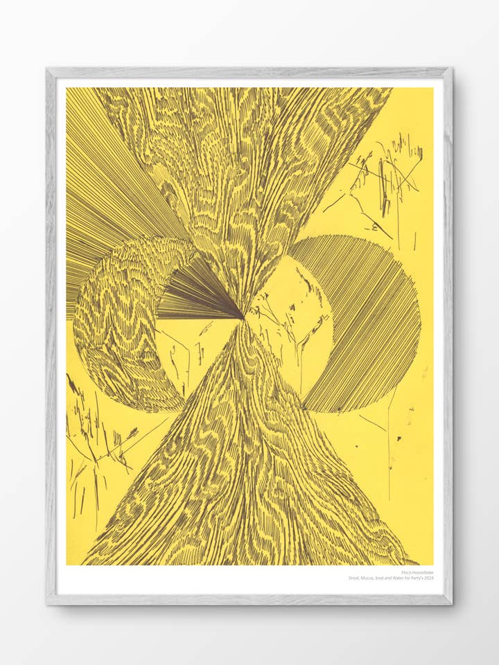 Drool, Mucus - Art Print by Floris - Poster Wanddecoratie voor wholesale door PETIT_ARTPRINTS