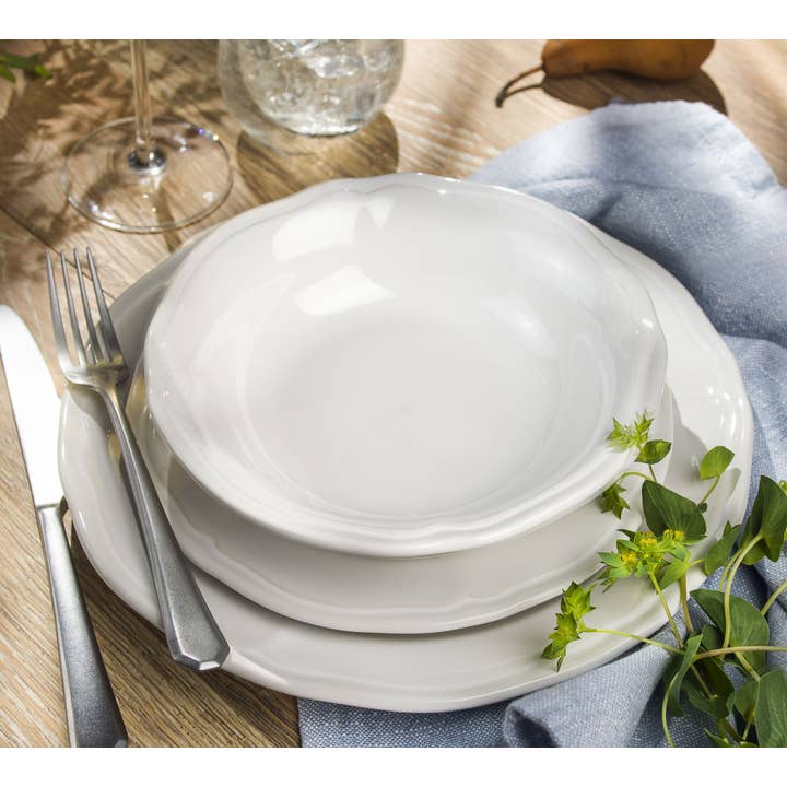 Euro Ceramica | ClayBarnHome - Wholesale Dinnerware Set - Siena 16 Piece Stoneware Dinnerware Set
