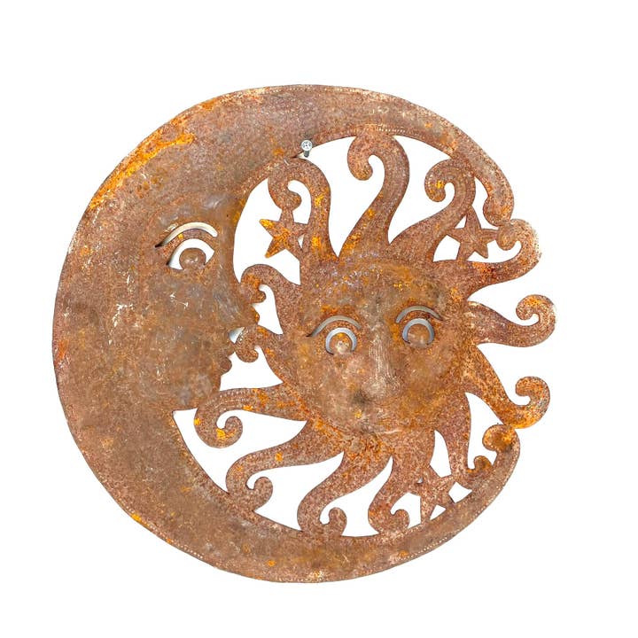 Rusty Sun en de maan voor wholesale door Papillon Wholesale