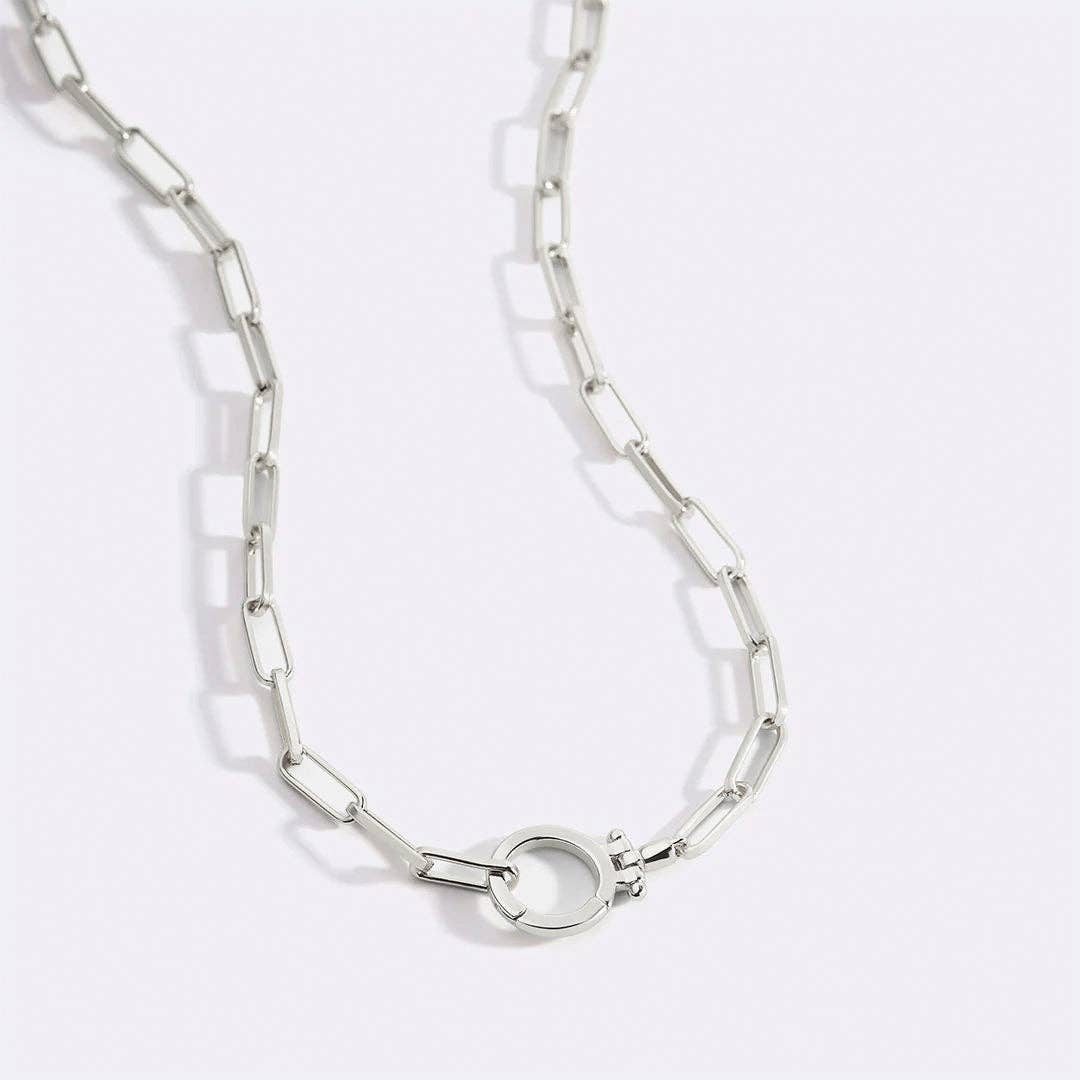 Mint & Lily - Wholesale Link & Chain Necklace - Mint Paperclip Necklace3