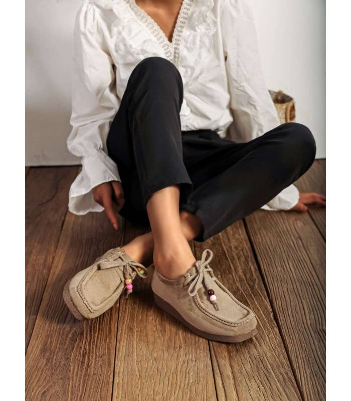 SWEET MAGIC SHOES & BAGS - Wholesale Lifestyle Sneakers - Women's - CASUAL SUEDE SHOE WITH RUBBER SOLE3