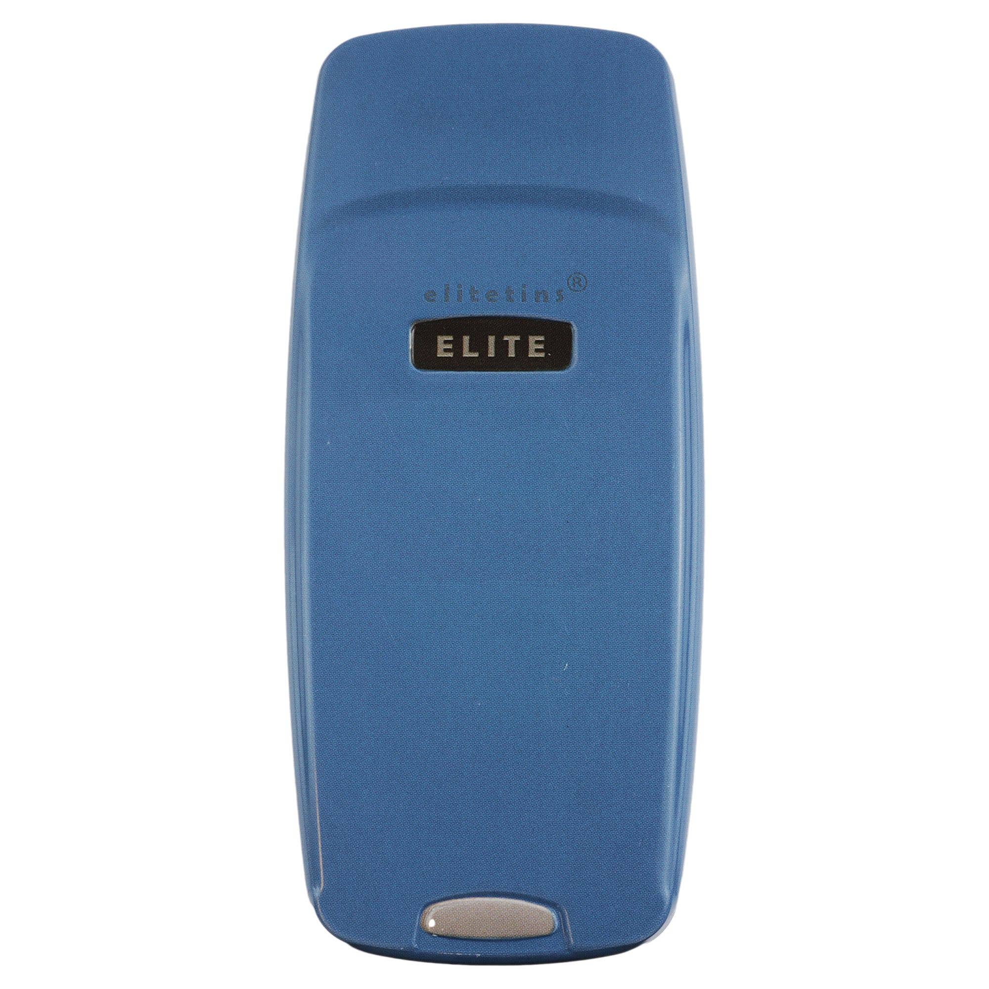 Tribal Trade GmbH - Wholesale Canister - Tin box casket can phone mobile tin can blue3