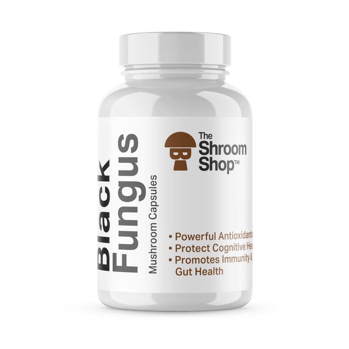 Svarta svampsvampkapslar för wholesale av The Shroom Shop