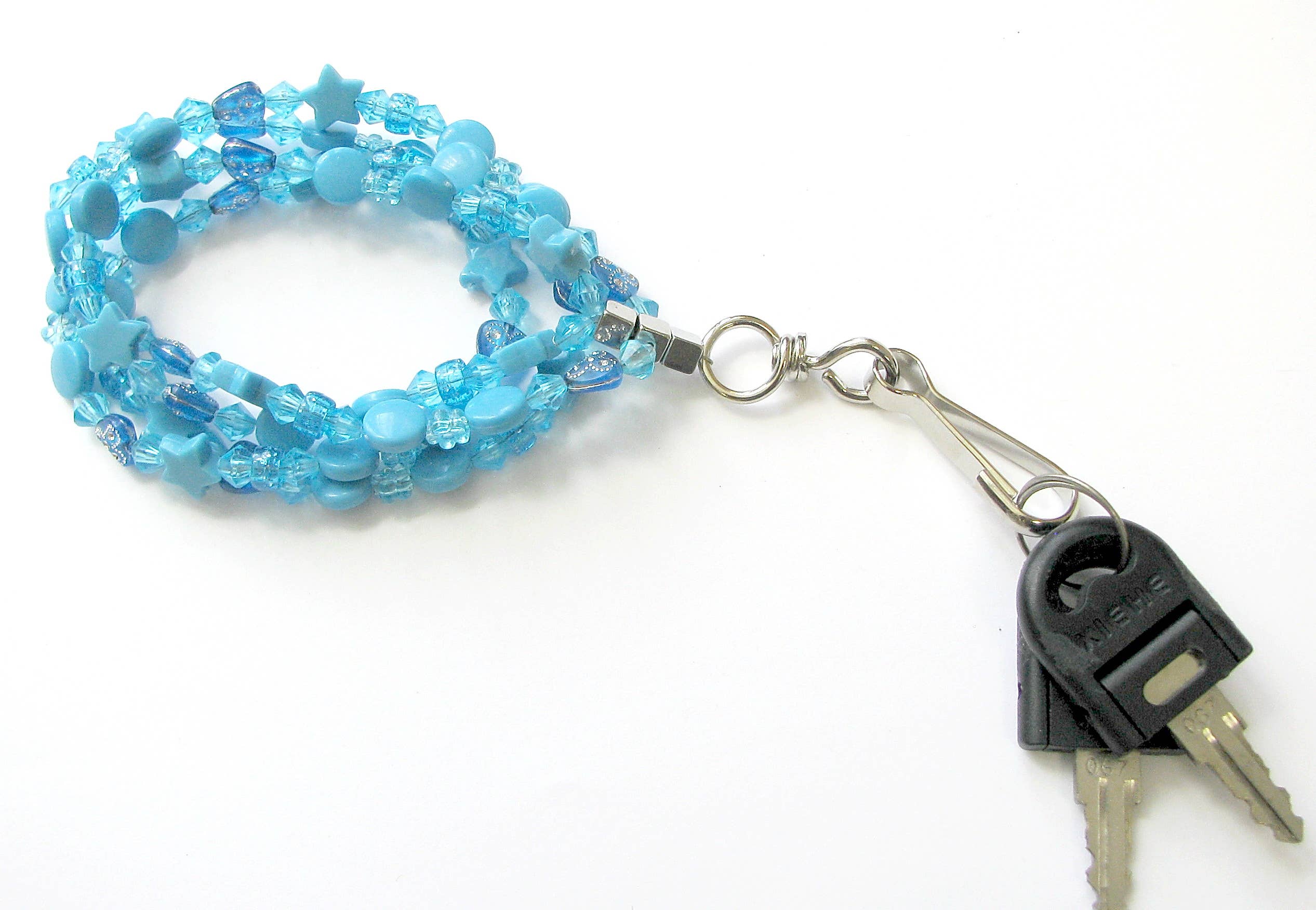 Fiona Accessories – wholesale Snodd - Dam – Beaded Badge Holder Snodd för nycklar ID-märke8