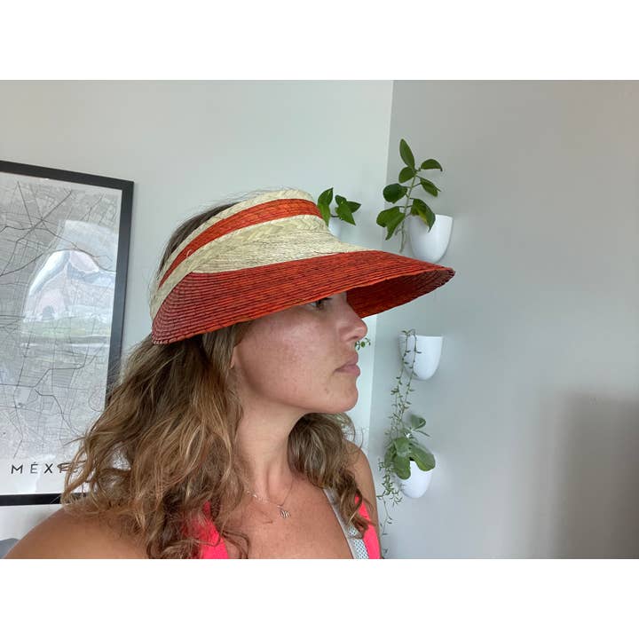 Pura Vida - Wholesale Visor - Women's - Women's Straw Hat Beach Visor9