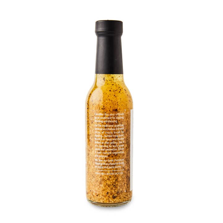 Delallo - Wholesale Olive Oil - Garlic Parmesan Dipping Oil 8 oz