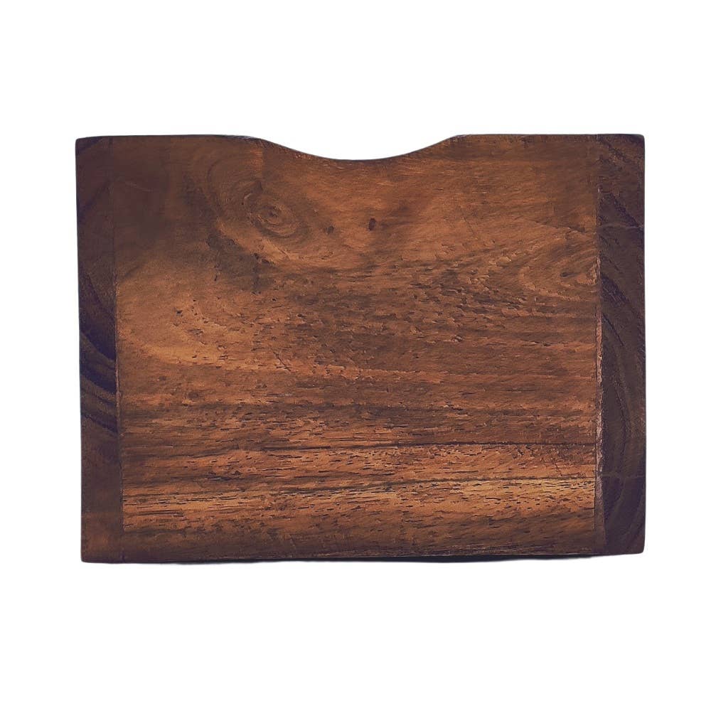 Brût Home and Glassware – Máquina de café expresso por atacado – Caixa para resíduos de café em madeira de acácia e latão | Caixa para pó de café4