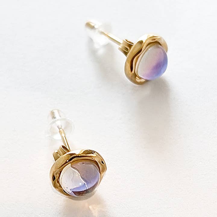 Minimalist Earrings | 14K Gold Jewelry for Women for wholesale by Sacred Sparkle Boutique Jewelry