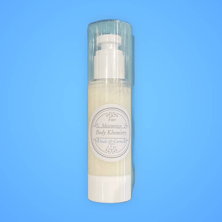Face Moisturizer 2.5 oz Airless Pump for wholesale by Body Khemistry