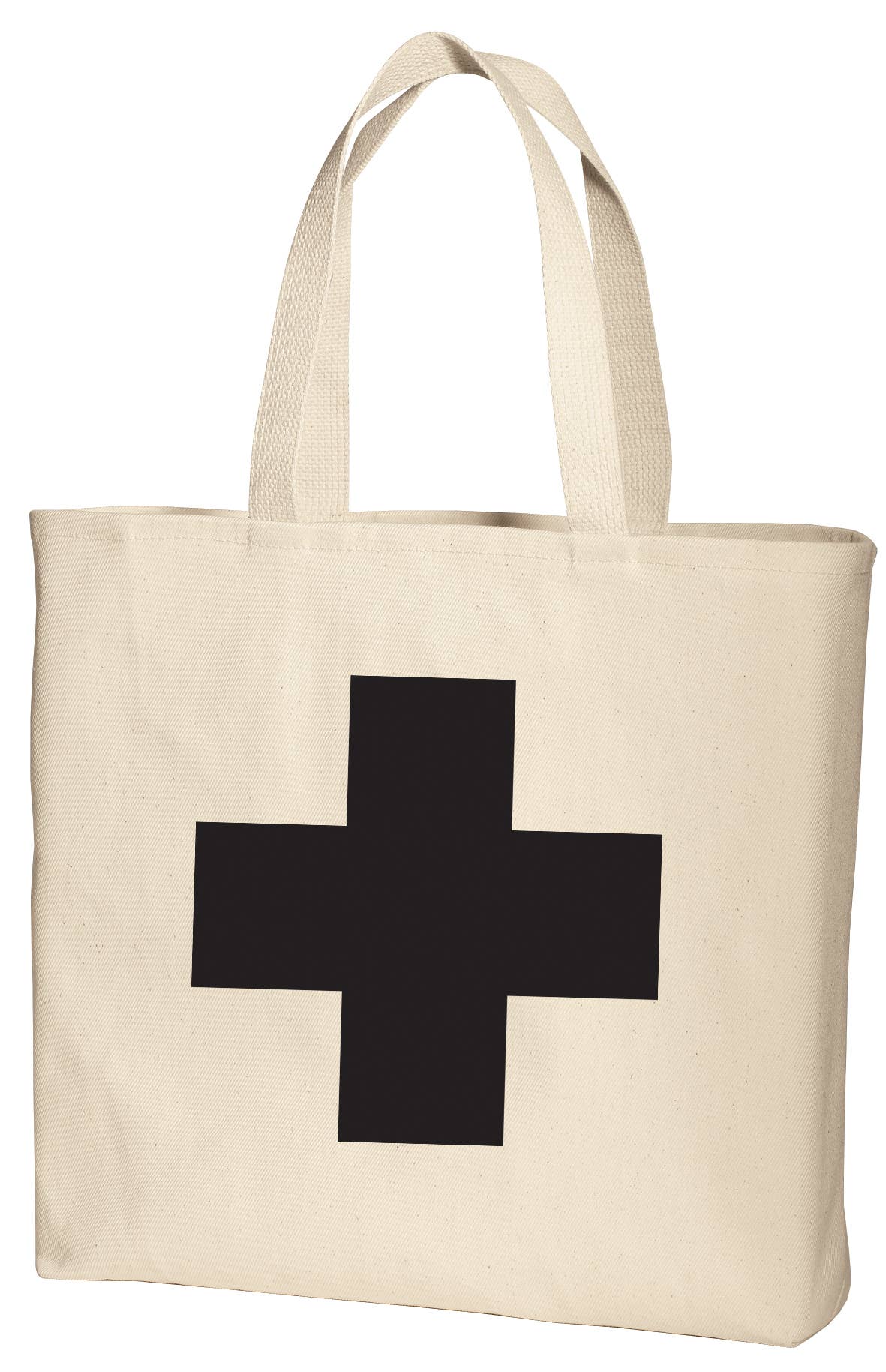 Perfect Day Print Co - Wholesale Tote Bag - Women's - Swiss Cross Canvas Tote Bag2
