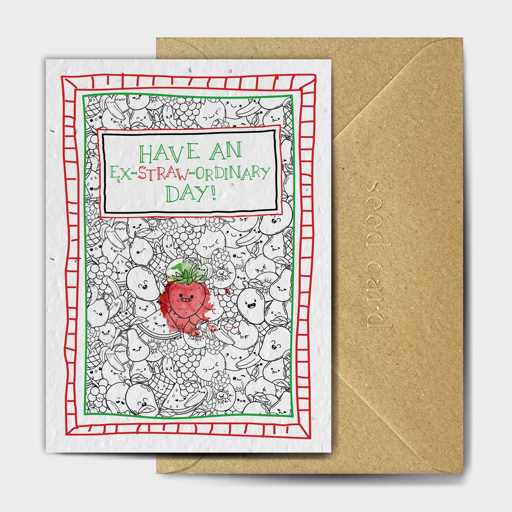 The Seed Card Company – wholesale Everyday greeting card – Does Not Contain Strawberry Seeds0