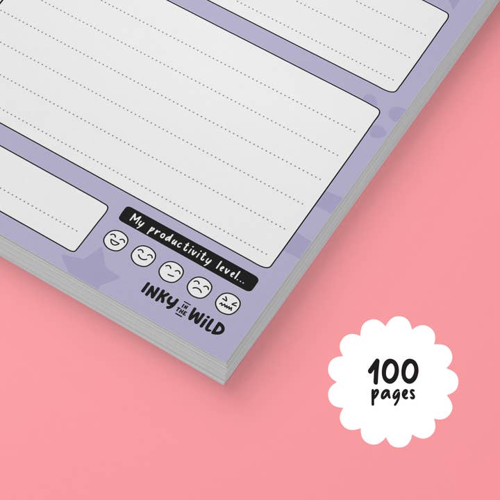 Inky in the Wild - Wholesale Notepad - Productivity Power Pad Notepad2