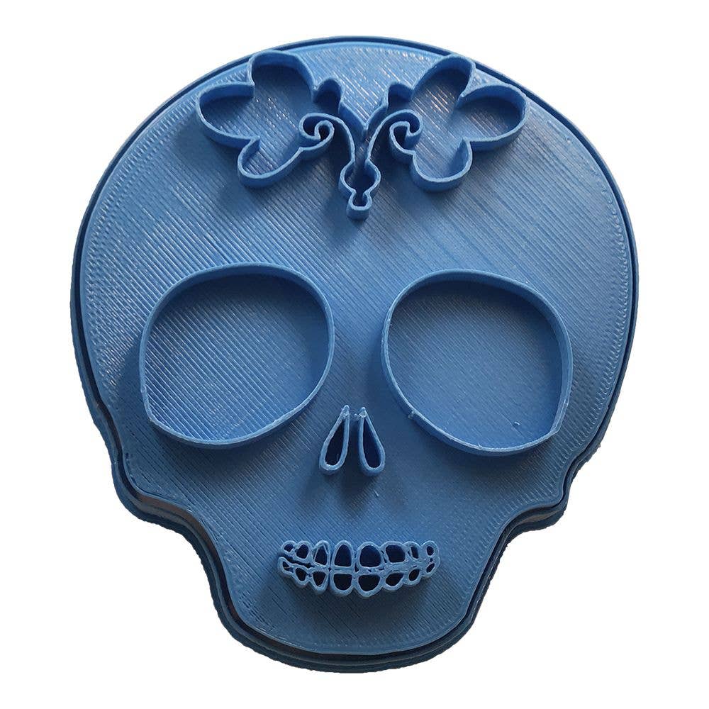 Cuticuter - Wholesale Cookie Cutter - Day of the Dead Skull0
