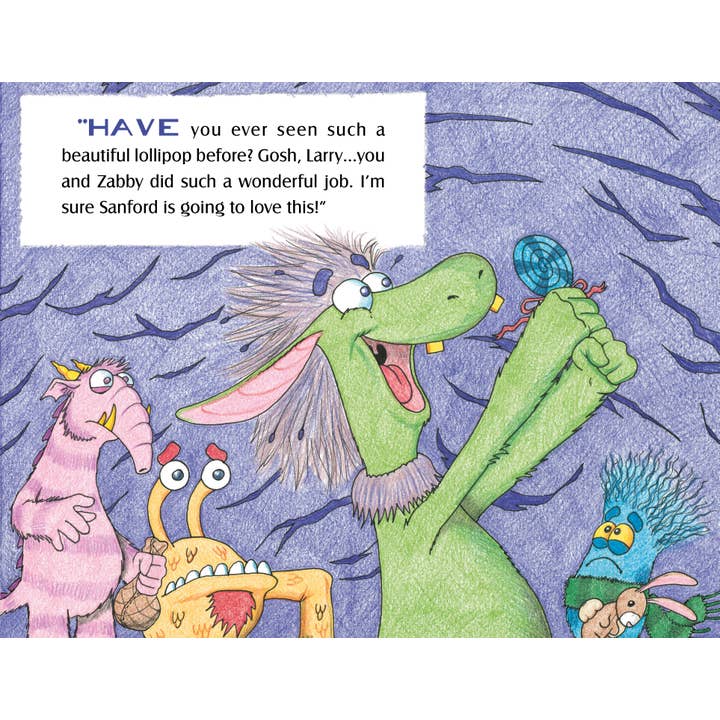 Schiffer Kids – Early Reader Book (6-8) por atacado – O monstro pirulito encontra Clem, o desajeitado3