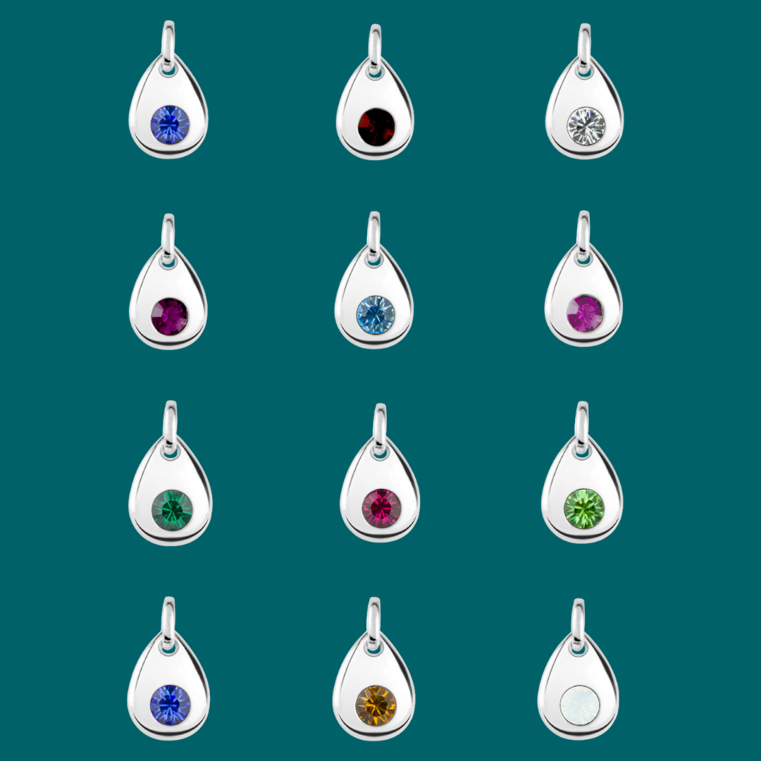 Skylos Collective - Wholesale Pet Collar Charm - Cat/Dog - Sterling silver birthstone collar charm16