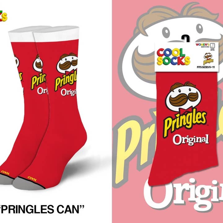Cool Socks - Wholesale Socks - Women's - Pringles Can Socks - Womens