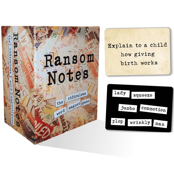 Very Special Games - Wholesale Card Game - *Ransom Notes: The Ridiculous Word Magnet Game