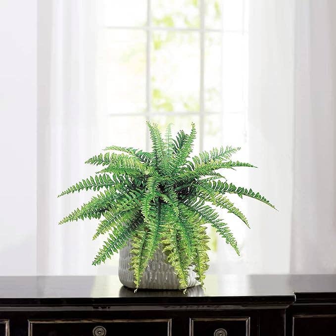 Larksilk – Engroshandel Kunstig plante – Boston Bregne Kunstig Plante UV-resistent Indendørs/Udendørs 33