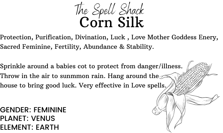 Witchuals - Rituals & Spellwork Apothecary – wholesale Meditation supplies – Corn Silk2