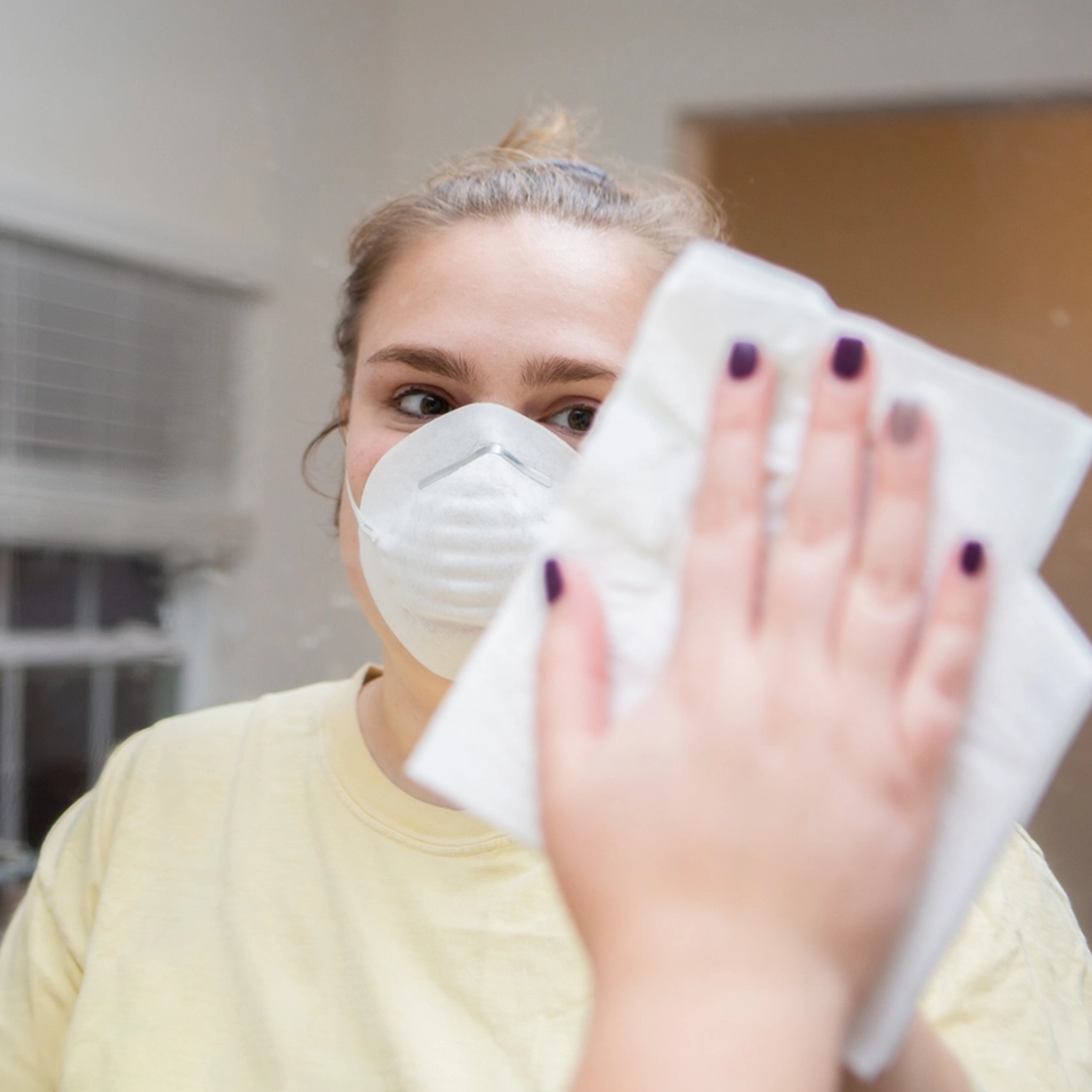 G & F Products - Vente Masque/visière de protection pour le visage - G & F 9118 Masque anti-poussière et filtre non toxique jetable pour cle4