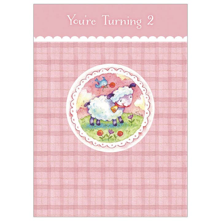 Corderito - Segunda Tarjeta de Cumpleaños de la Niña para venta al por mayor de Legacy