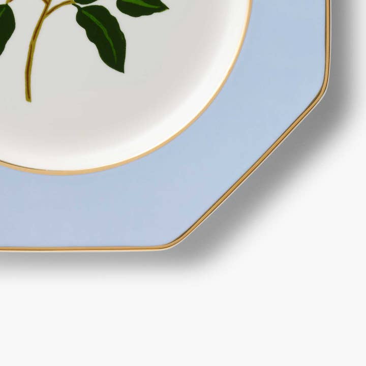 Rifle Paper Co. - Wholesale Dinner Plate - Roses Porcelain Dessert Plate Set13