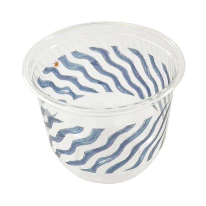 maaterra - Wholesale Disposable Cup - Beautifully Designed Compostable Cups | Ocean Waves
