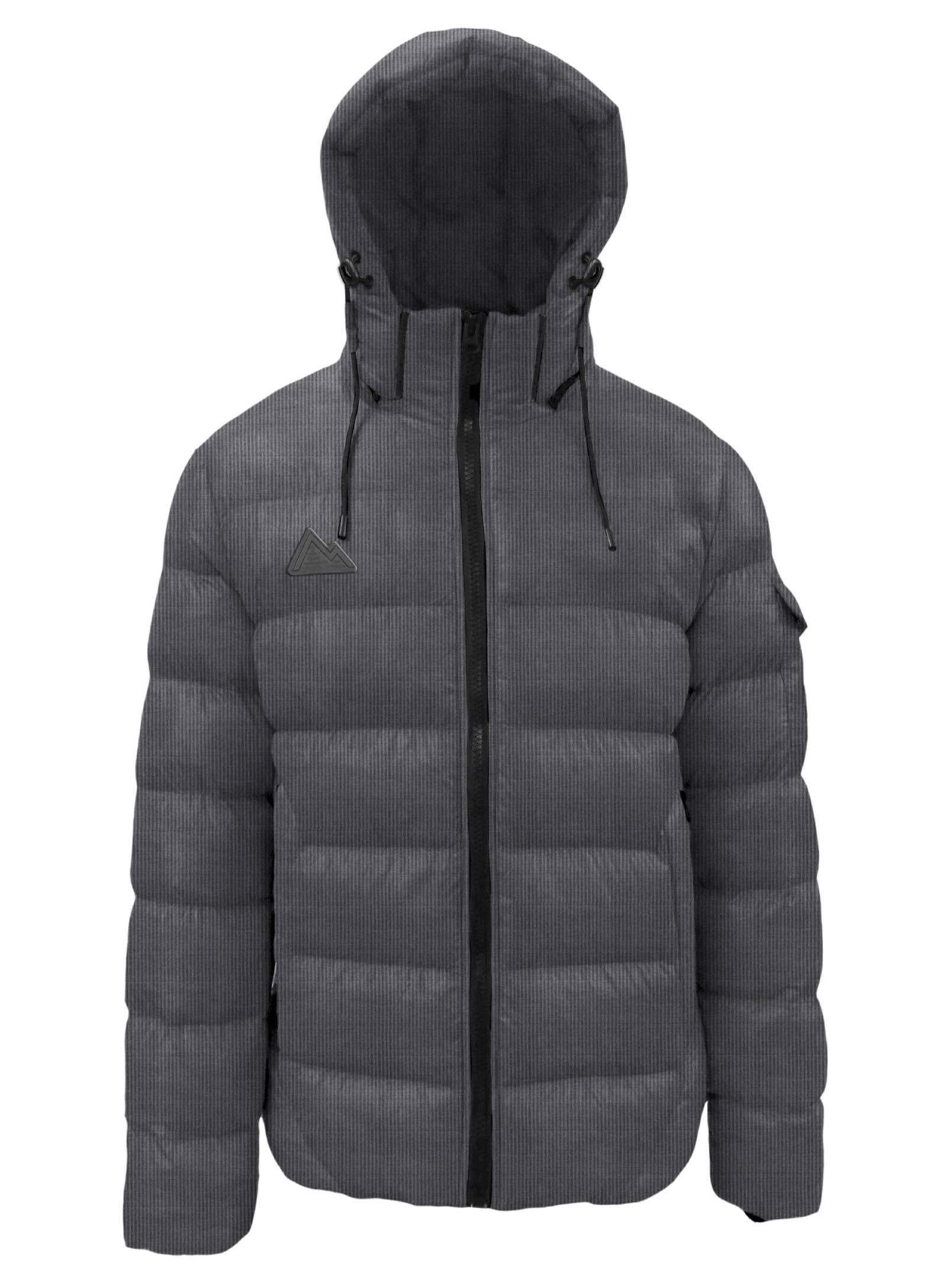 Point Zero - Vendita all'ingrosso Piumino - Uomo - Giacca piumino in velluto a coste con cappuccio12