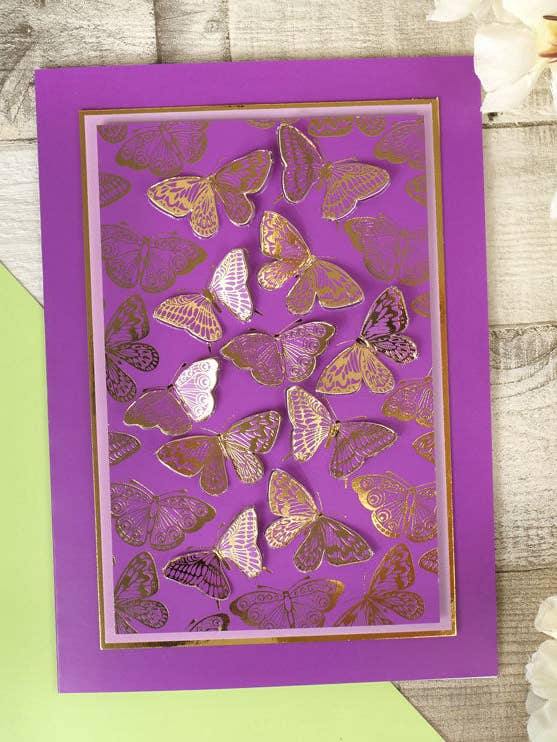 Bezaubernde saisonale Auswahl mit Folienfolie von Rand zu Rand — Frühling für den Großhandel von Ecstasy Crafts Distributing