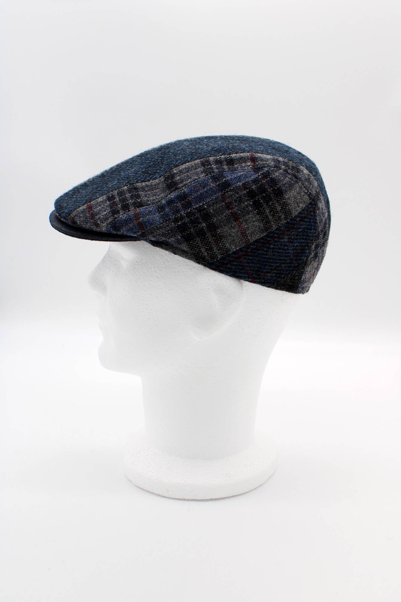 Hologramme Paris – wholesale News boy/school boy hat – Men's – 18229 Wool Cap - Grey1