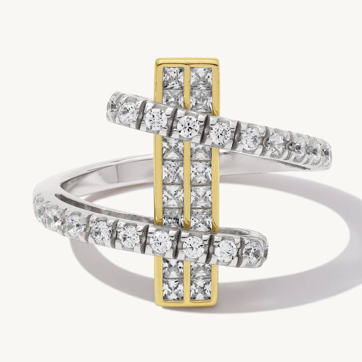 Adelina Ædelstensring for engroshandel hos Ideaure Jewelry