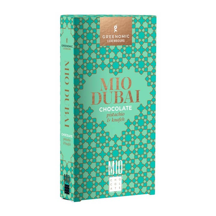 Greenomic Delikatessen GmbH Co. KG – wholesale Chocolate bar – MIO Dubai Chocolate 180g