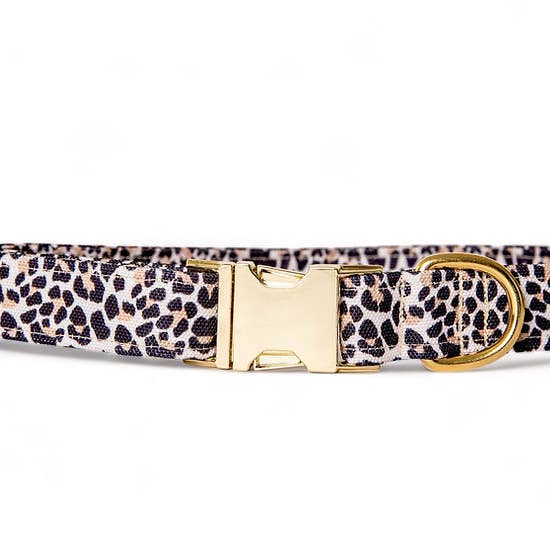 Pompon & Pets - Wholesale Pet Collar - Dog - Leopard Necklace - Waterproof Fabric0