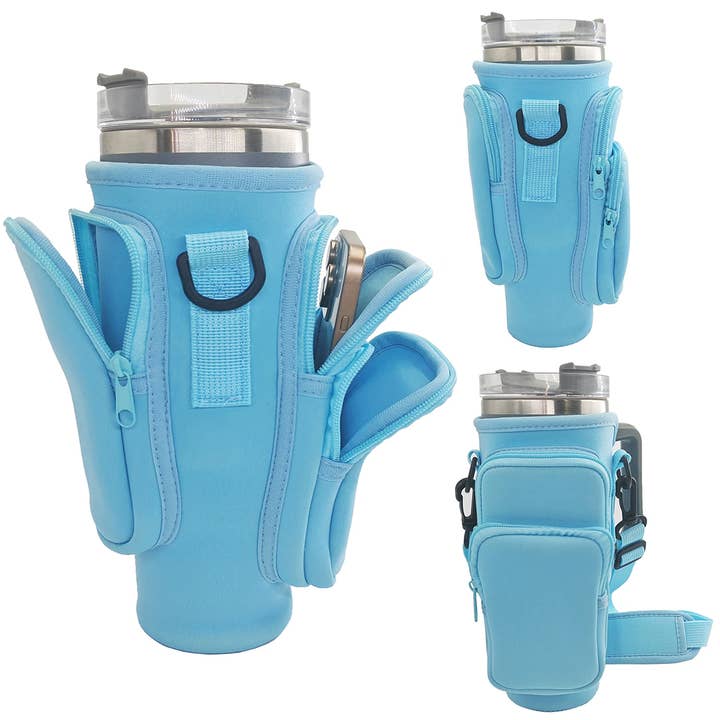 Adjustable Outdoor Insulated 40oz Bottle Holder ZK3288 and other Purchase Wholesale water bottle holder with strap. Free Returns & Net 60 Terms on Faire trending on Faire.