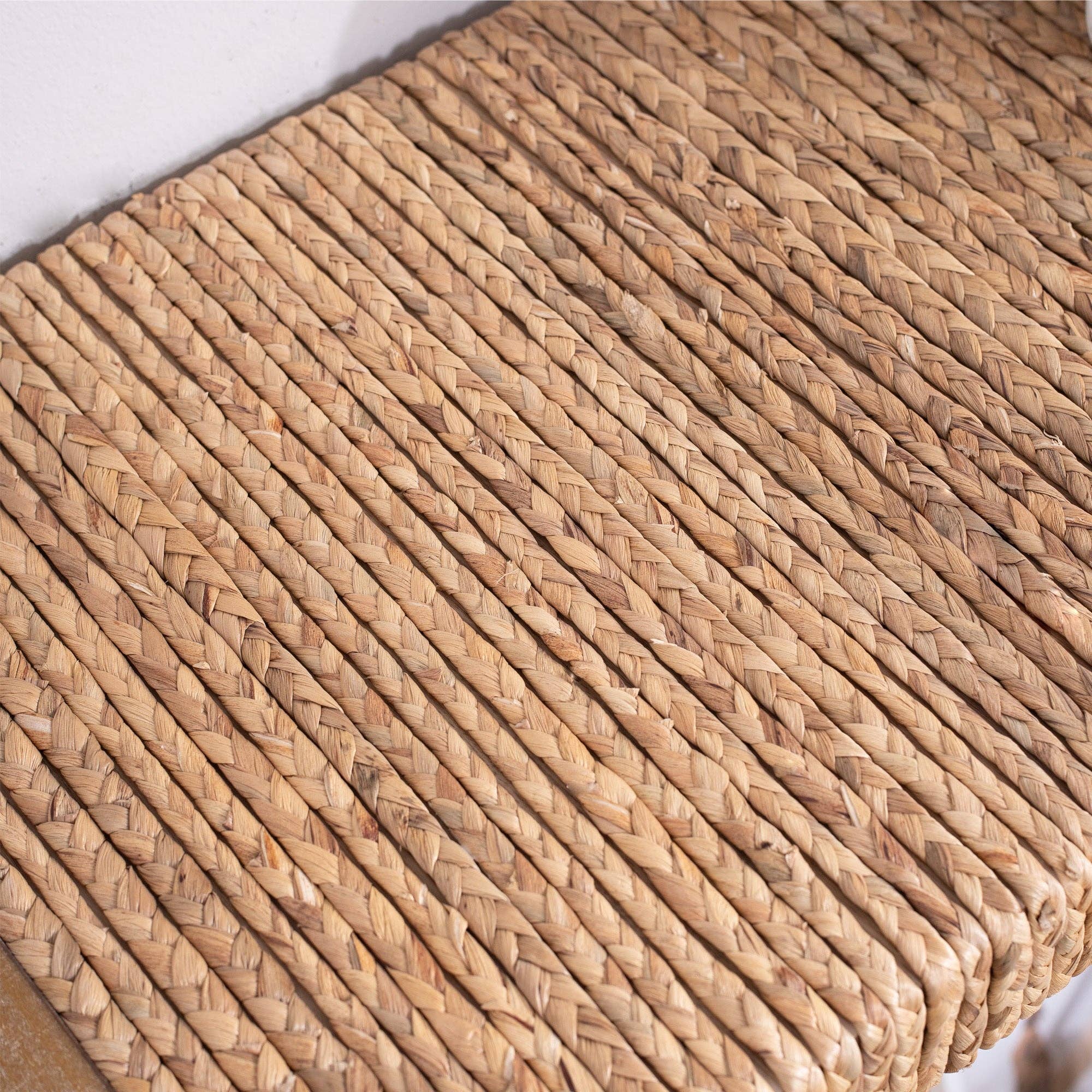 39F Inc. - Vente Console - Console en herbe de mer naturelle de 69" L (dessus tissé à la main)7