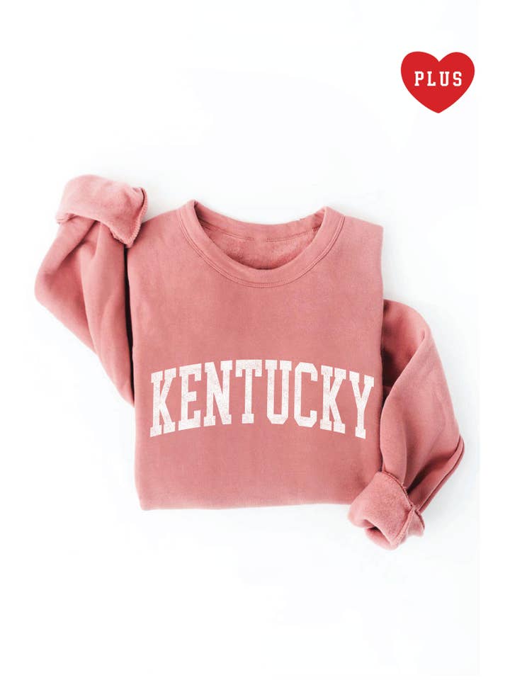 OAT COLLECTIVE - Vendita all'ingrosso Felpa stampata - Donna - Felpa con grafica KENTUCKY Plus15