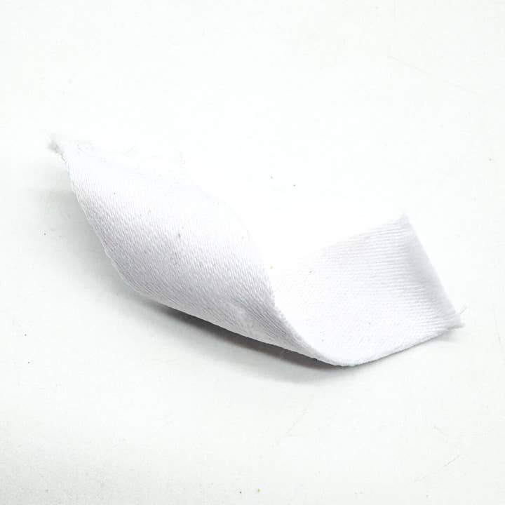 Gifa Accessori - Vente Ruban – emballage cadeau - Ruban pour impression porte-badge double satin blanc optique 2,1 cm0