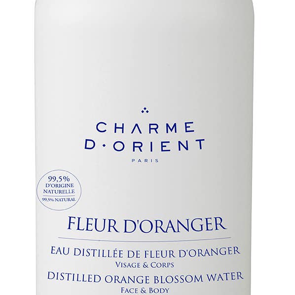 CHARME D'ORIENT - Wholesale Face & Body Mist/Water - Orange Blossom Water - 500 mL Pump Bottle