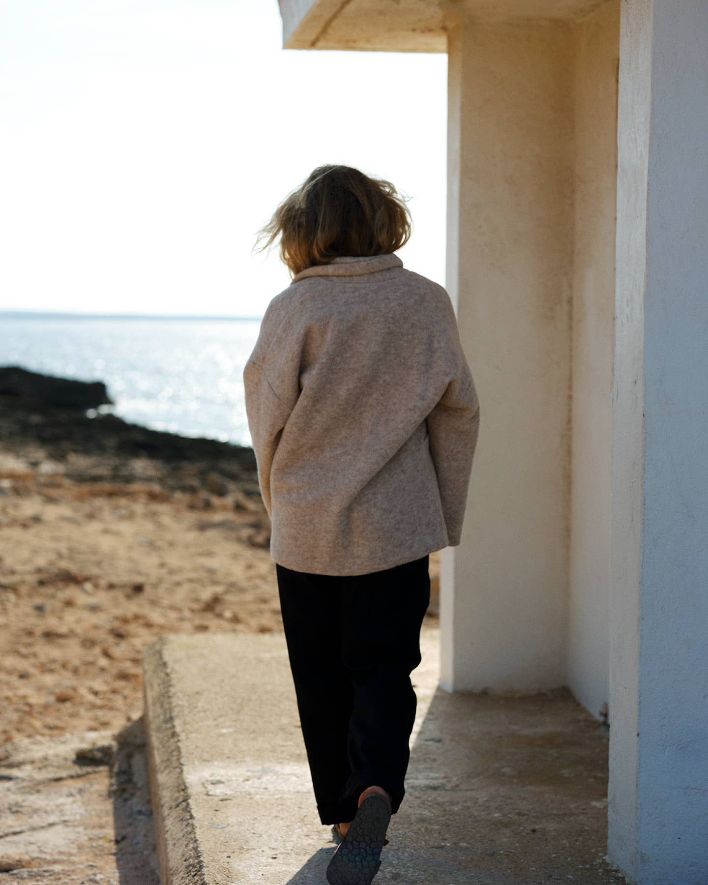 CECILIA SÖRENSEN - Wholesale Jacket - Women's - 314 BRUC WINTER JACKET  pure wool beige16