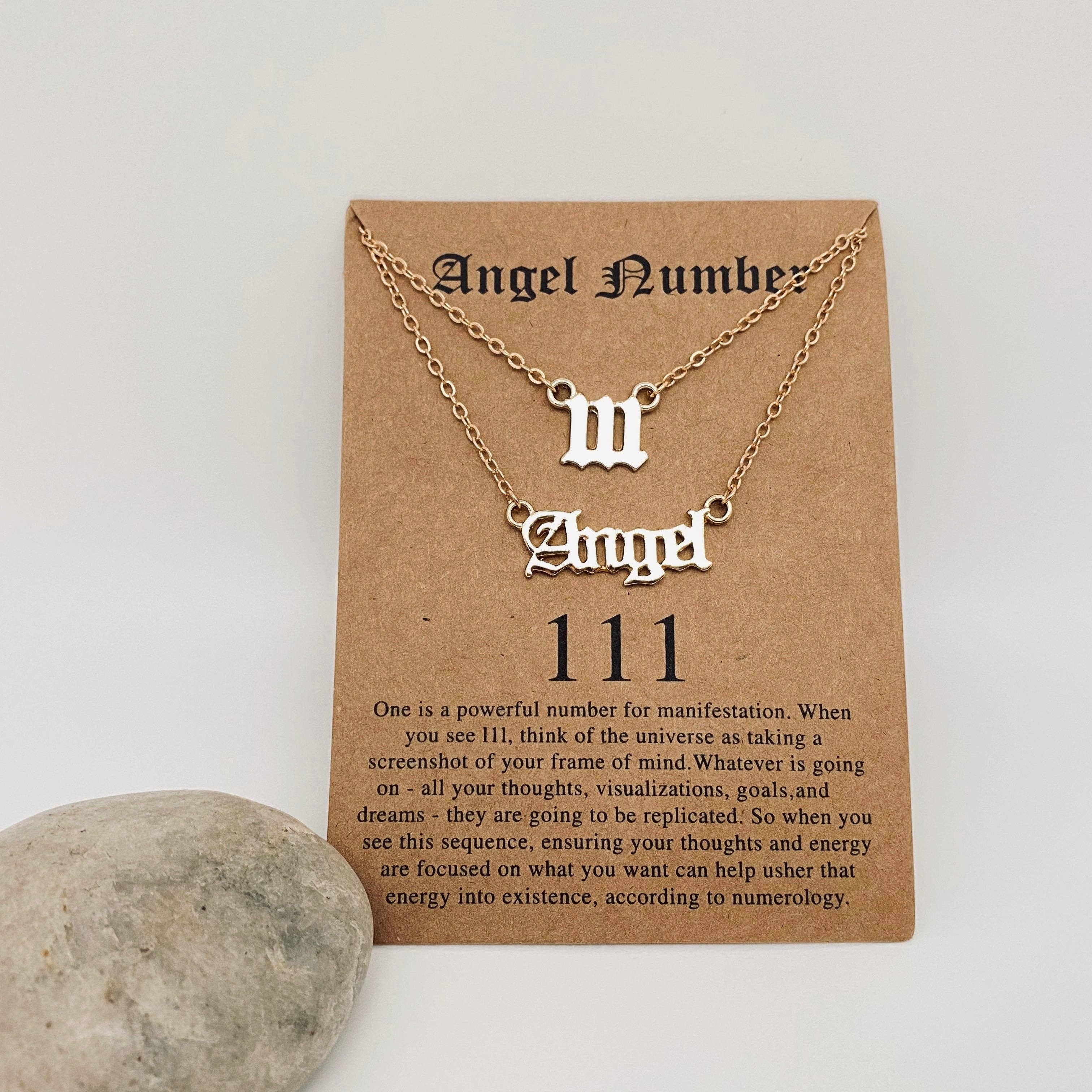 Mio Queena - Wholesale Pendant/Charm Necklace - Angel Lucky Number 1-9 Combination Necklace0