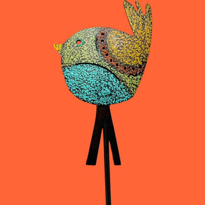 Whimsies – Großhandel Pfosten/Pfähle – Gartenpfahl aus Metall für Garten, Frühling, Recycling, Gartendekor, Terrasse